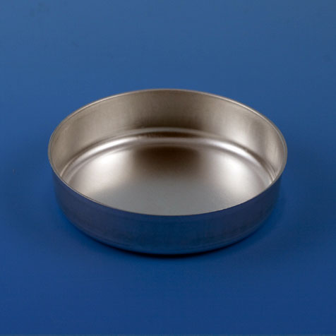 Globe Scientific Aluminum Dish, 72mm, 2.0g (70mL), Smooth Wall without Tab Micro Aluminum Weighing Dishes;aluminum weighing dishes;aluminum weigh boats;aluminum weighing pans;aluminum weighing boats;aluminum weighing dish;disposable aluminum weighing dish;